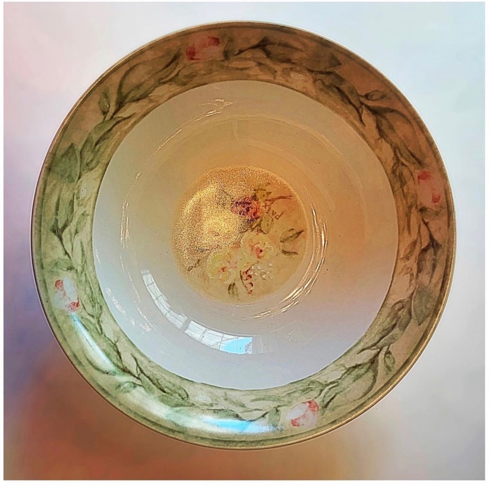 Rose Bouquet Bowl by 222 Fifth